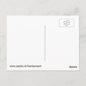 briefkaart BLAUW (groen) (Achterkant)