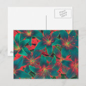 Briefkaart Blauwe Lilies (Voorkant / Achterkant)