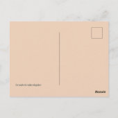 Briefkaart Blauwe Ridge Mountains (Achterkant)