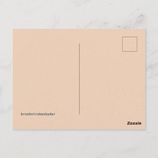 Briefkaart Blauwe Ridge Mountains (Achterkant)