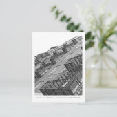 briefkaart "Bldg" (Staand voorkant)