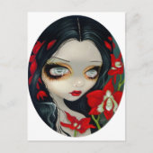 briefkaart "Bloedorchidee" (Voorkant)