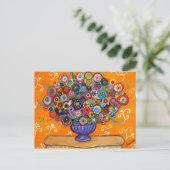 Briefkaart BLOEMEN (Staand voorkant)
