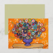 Briefkaart BLOEMEN (Voorkant / Achterkant)