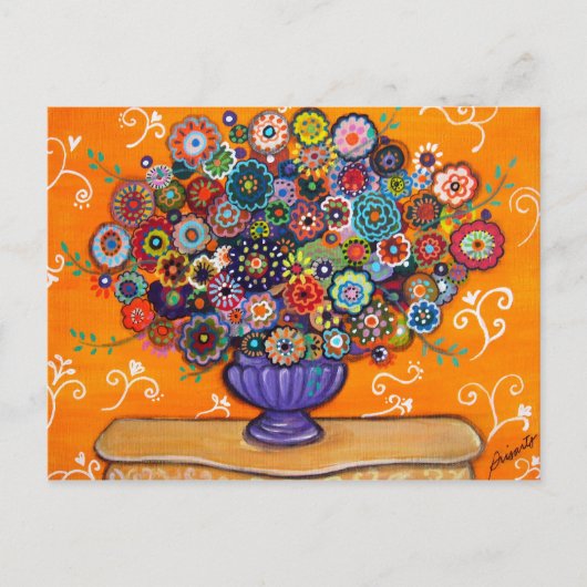 Briefkaart BLOEMEN (Voorkant)