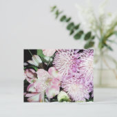 Briefkaart bloemen (Staand voorkant)