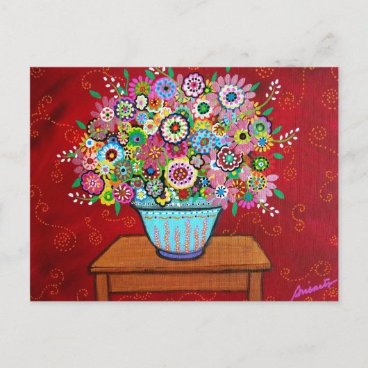 Briefkaart BLOEMEN (Voorkant)