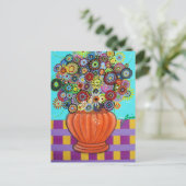 Briefkaart BLOEMEN (Staand voorkant)