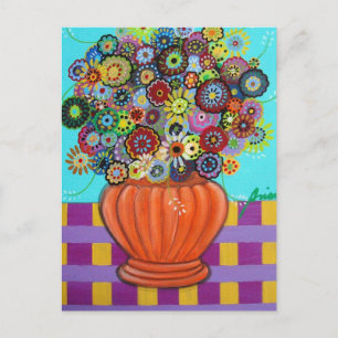 Briefkaart BLOEMEN