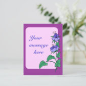 Briefkaart Bloemenrand (Staand voorkant)