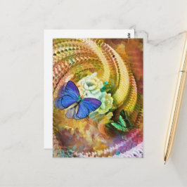Briefkaart bloesems