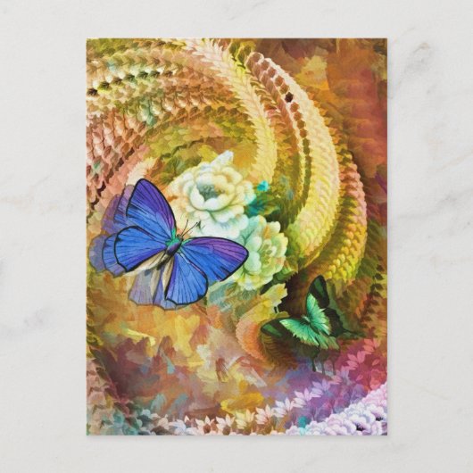 Briefkaart bloesems (Voorkant)