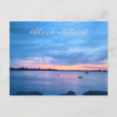 Briefkaart Blok Island (Voorkant)