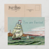 Briefkaart Blok Island (Voorkant / Achterkant)