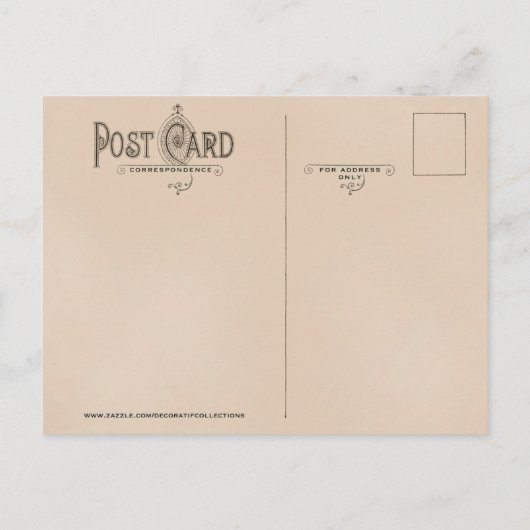 Briefkaart Blok Island (Achterkant)