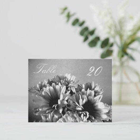 Briefkaart Blokkeertabelnummer (Staand voorkant)