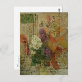 Briefkaart Blooms (Voorkant / Achterkant)