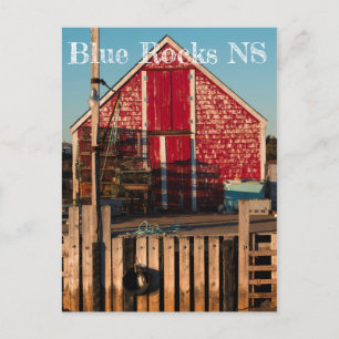 Briefkaart - Blue Rocks NS