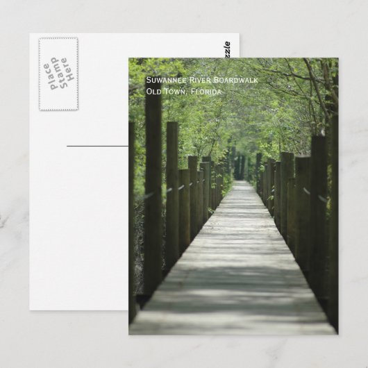 Briefkaart Boardwalk (Voorkant / Achterkant)