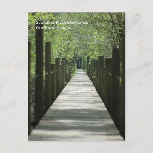 Briefkaart Boardwalk (Voorkant)