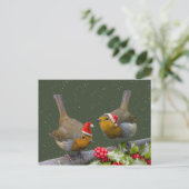 Briefkaart Bobbin-Robins (Staand voorkant)