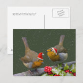 Briefkaart Bobbin-Robins (Voorkant / Achterkant)
