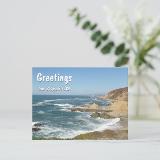 Briefkaart Bodega Bay (Staand voorkant)