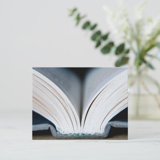 Briefkaart boeken (Staand voorkant)