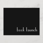 Briefkaart Boeklancering (Voorkant)