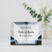 Briefkaart Boeklancering (Staand voorkant)