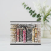 Briefkaart Boekomslag, Briefkaart (Staand voorkant)