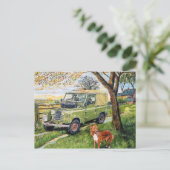 briefkaart "BOERDERIJ" (Staand voorkant)