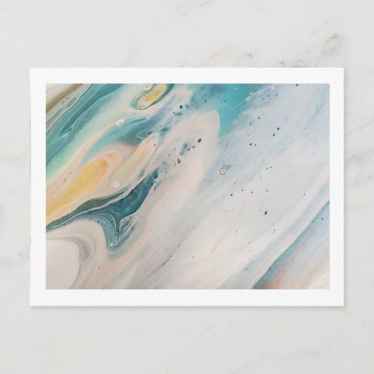 Briefkaart Boho Blue 4,25 x 5,6 inch (Voorkant)