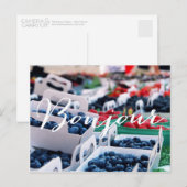 Briefkaart Bonjour Berries (Voorkant / Achterkant)