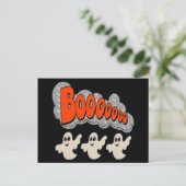 Briefkaart Boo Ghosts (Staand voorkant)