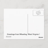 briefkaart bookstore pieping west virginia (Achterkant)