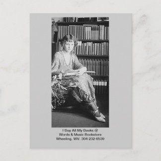 briefkaart bookstore pieping west virginia