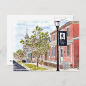 briefkaart "Boonsboro, Maryland" (Voorkant / Achterkant)