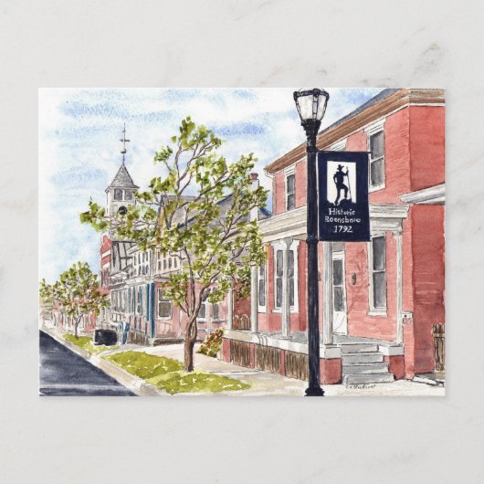 briefkaart "Boonsboro, Maryland" (Voorkant)