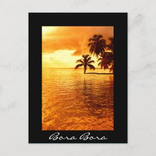 Briefkaart Bora Bora
