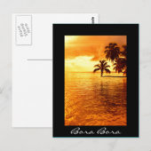 Briefkaart Bora Bora (Voorkant / Achterkant)
