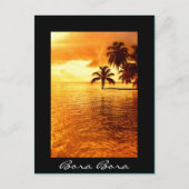 Briefkaart Bora Bora (Voorkant)