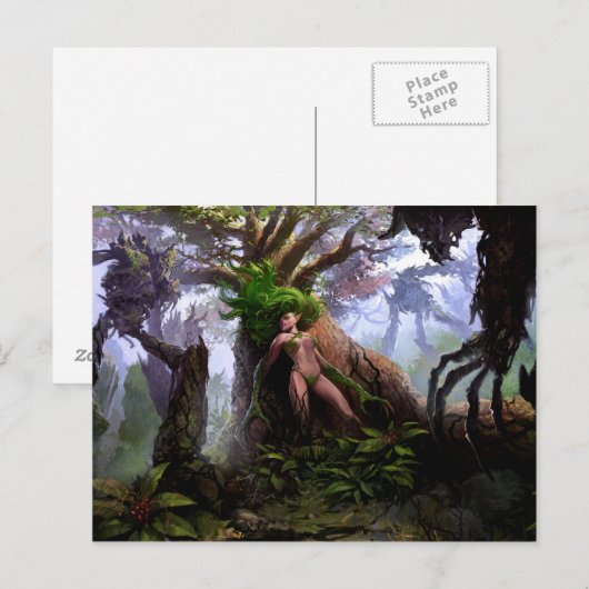 Briefkaart - Bossen voor sorroe (Voorkant / Achterkant)