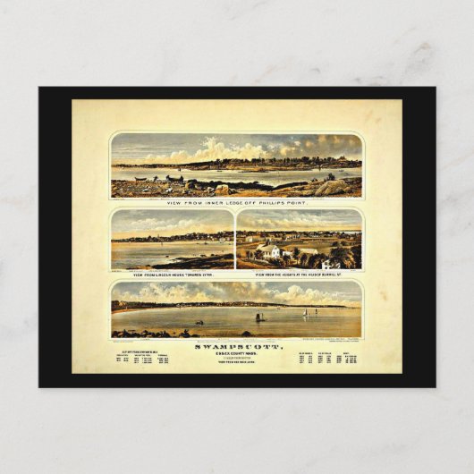 Briefkaart- Boston Artwork-27 Briefkaart (Voorkant)