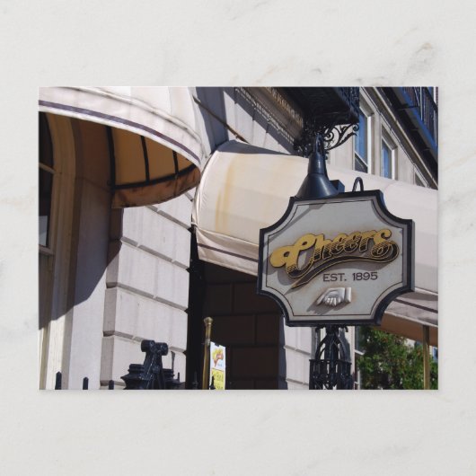 Briefkaart Boston Cheers (Voorkant)