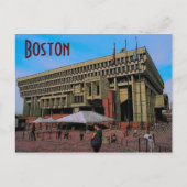 Briefkaart Boston City Hall (Voorkant)