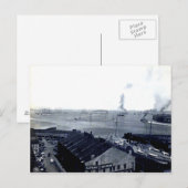 briefkaart Boston Harbour 1906 (Voorkant / Achterkant)