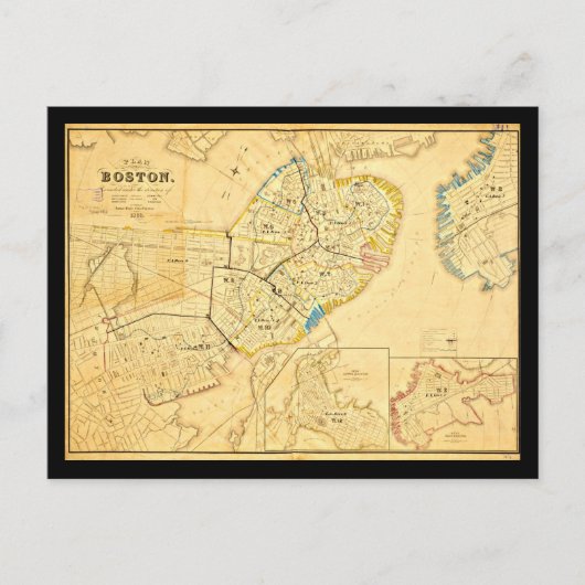 Briefkaart- Boston Kaarten-10 Briefkaart (Voorkant)