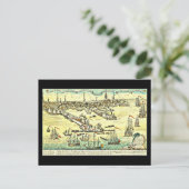 Briefkaart- Boston Maps-17 Briefkaart (Staand voorkant)