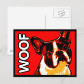Briefkaart Boston Terrier (Voorkant / Achterkant)